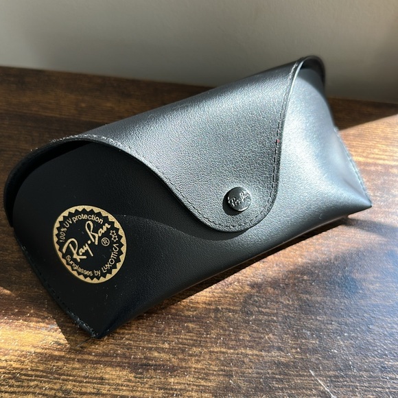 Ray-Ban Navy Blue Frame Black Lens Cat Eye Sunglasses